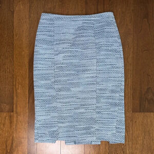 Pink Tartan Blue Tweed Skirt Sz. 4